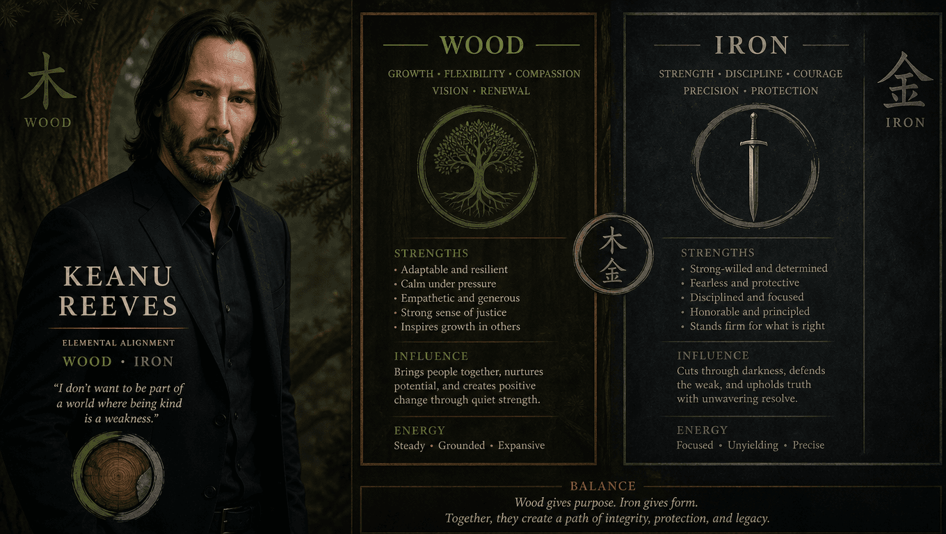 Keanu Reeves. Forget the media image of a "zen, flowing monk who is like water."