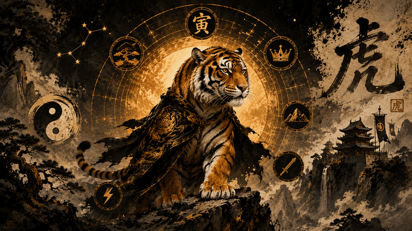 Das Geheimnis des Codes Ihrer Seele (28 Mondherrscher). Teil 3 - Der Tiger